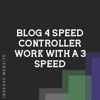 Will a 4-Speed Controller Work with a 3-Speed Ceiling Fan? | Logo - Indexof